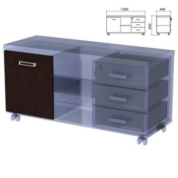 Дверь тумбы-креденции "Приоритет", венге, К-925, К-925 венге - Премиум Сервис