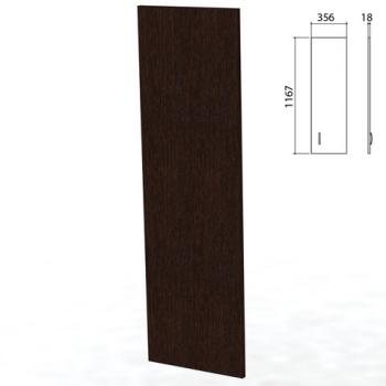 Дверь ЛДСП средняя "Приоритет" (356х18х1167 мм), БЕЗ ФУРНИТУРЫ, венге, К-937, К-937 венге - Премиум Сервис