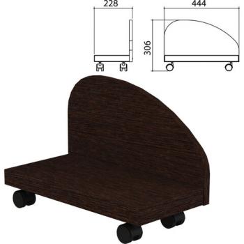 Подставка под системный блок "Приоритет", 228х444х306 мм, венге, К-929, К-929 венге - Премиум Сервис