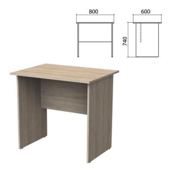 Стол письменный "Бюджет", 800х600х740 мм, дуб сонома, 402659-091 - Премиум Сервис