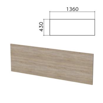 Экран-перегородка "Бюджет", 1360х16х430 мм, БЕЗ ФУРНИТУРЫ, дуб сонома 091, 402667, 402667-091 - Премиум Сервис