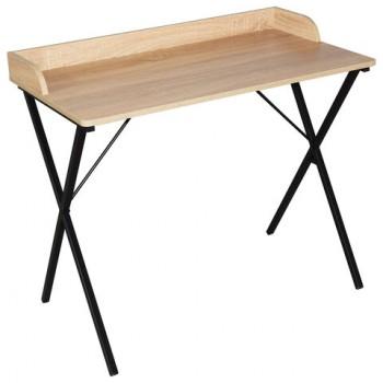 Стол на металлокаркасе BRABIX "LOFT CD-008", 900х500х780 мм, цвет дуб натуральный, 641865 - Премиум Сервис