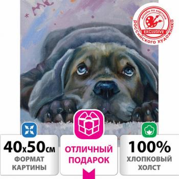 Картина по номерам 40х50 см, ОСТРОВ СОКРОВИЩ "Мечтай!", на подрамнике, акрил, кисти, 662904 - Премиум Сервис