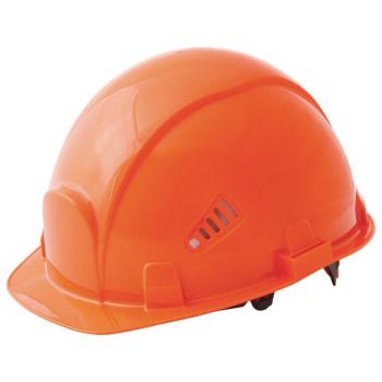 Каска защитная РОСОМЗ СОМЗ-55 Визион Rapid, храповый механизм регулировки, текстильное оголовье, ОРАНЖЕВАЯ, 78714 - Премиум Сервис