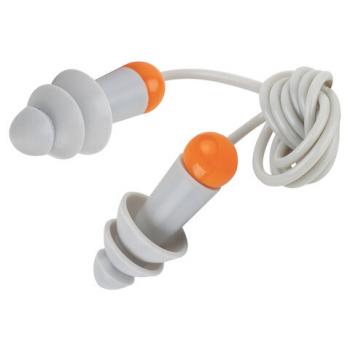 Беруши многоразовые со шнурком SNR 33дБ, 1 пара, пакет, JETA SAFETY, JEM31-b Sonido Max - Премиум Сервис