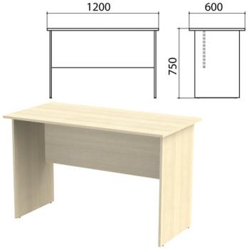 Стол письменный "Канц", 1200х600х750 мм, цвет дуб молочный (КОМПЛЕКТ) - Премиум Сервис