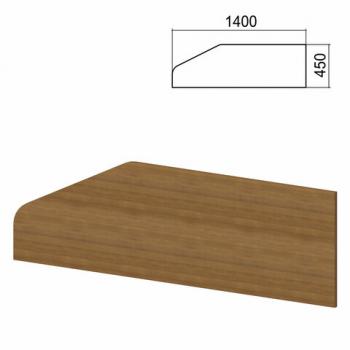 Экран-перегородка к столам "Арго" шириной 1400 мм, орех (КОМПЛЕКТ) - Премиум Сервис