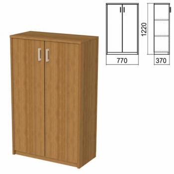 Шкаф закрытый "Арго", 770х370х1220 мм, орех (КОМПЛЕКТ) - Премиум Сервис