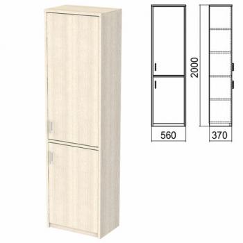 Шкаф закрытый "Арго", 560х370х2000 мм, ясень шимо (КОМПЛЕКТ) - Премиум Сервис