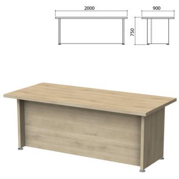 Стол письменный "Приоритет" 2000х900х750 мм, кронберг (КОМПЛЕКТ) - Премиум Сервис