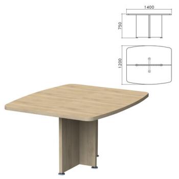 База стола для переговоров "Приоритет" 1400х1200х750 мм, кронберг (КОМПЛЕКТ) - Премиум Сервис