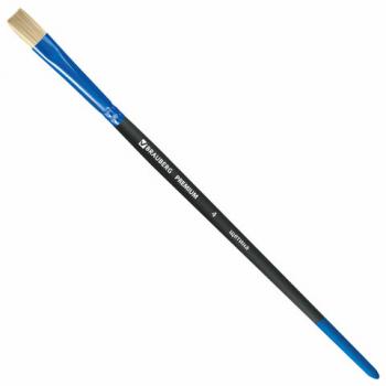 Кисть щетина, плоская № 4, BRAUBERG PREMIUM, 200994 - Премиум Сервис