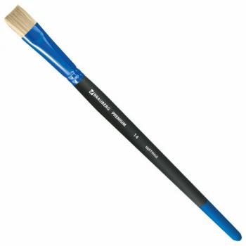 Кисть щетина, плоская № 14, BRAUBERG PREMIUM, 200998 - Премиум Сервис