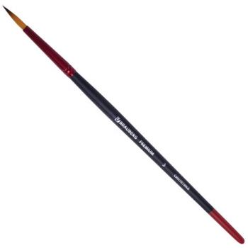 Кисть синтетика, круглая №3, BRAUBERG PREMIUM, 201002 - Премиум Сервис