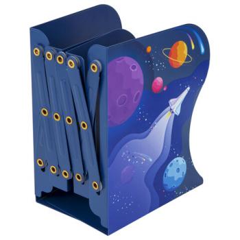 Подставка-держатель для книг и учебников BRAUBERG KIDS "Adventure" раздвижная, металлическая, 238065 - Премиум Сервис