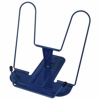 Подставка для книг и учебников BRAUBERG LINE+, металлическая, синяя, европодвес, 238071 - Премиум Сервис