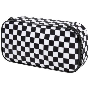 Пенал-органайзер BRAUBERG, 1 отделение, полиэстер, 22x11,5x6 см, "Black and white", 271572 - Премиум Сервис