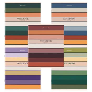 Тетрадь А5 48 л. BRAUBERG скоба, линия, обложка картон, "Classic", 404384 - Премиум Сервис