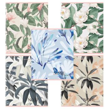 Тетрадь А5 96 л. BRAUBERG скоба, клетка, "Bloom", 404438 - Премиум Сервис