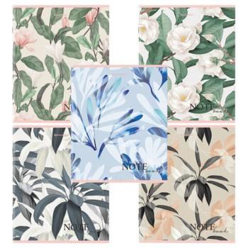 Тетрадь А5 96 л. BRAUBERG скоба, клетка, "Bloom", 404438 - Премиум Сервис