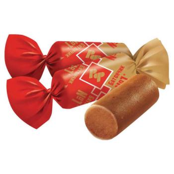 Конфеты шоколадные РОТ ФРОНТ "Батончики", пралине с дробленными вафлями, 1 кг, пакет, РФ14462 - Премиум Сервис