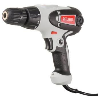 Дрель-шуруповерт безударная СЕТЕВАЯ РЕСАНТА СШ-550-2, 550 Вт, 1500 об/мин, 75/16/1 - Премиум Сервис
