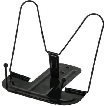 Подставка для книг и учебников BRAUBERG LINE+, металлическая, черная, европодвес, 238214 - Премиум Сервис