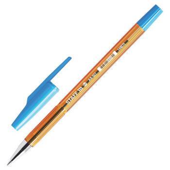 Ручка шариковая STAFF AA-927 ORANGE, СИНЯЯ, корпус тонированный оранжевый, узел 0,7 мм, линия письма 0,35 мм, 144075 - Премиум Сервис