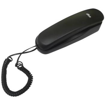 Телефон RITMIX RT-002 black, удержание звонка, тональный/импульсный режим, повтор, черный, 80002229 - Премиум Сервис