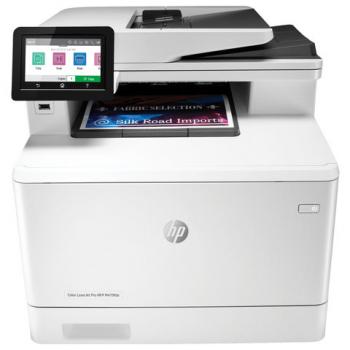 МФУ лазерное ЦВЕТНОЕ HP Color LaserJet Pro M479fdn "4 в 1", А4, 27 стр/мин, 50000 стр/мес, АПД, сетевая карта, W1A79A - Премиум Сервис