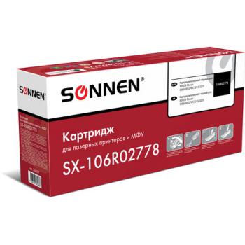 Картридж лазерный SONNEN (SX-106R02778) для XEROX Phaser 3052/3260/3215/3225, ресурс, 364087 - Премиум Сервис