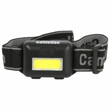 Фонарь налобный CAMELION 1Вт COB, 3 режима, питание 3хAAА(не в комплекте), LED5355 - Премиум Сервис
