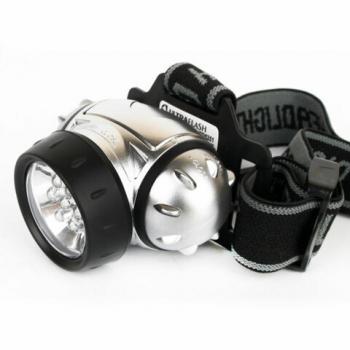 Фонарь налобный ULTRAFLASH 7хLED, 3 режима, питание 3хААА(не в комплекте), LED5351 - Премиум Сервис