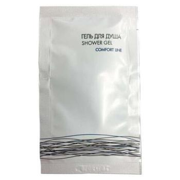Гель для душа одноразовый 10 мл, КОМПЛЕКТ 500шт, COMFORT LINE, саше, флоупак, ш/к 084, 2000403 - Премиум Сервис
