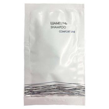Шампунь одноразовый 10 мл, КОМПЛЕКТ 500шт, COMFORT LINE, саше, флоупак, ш/к 08509, 2000413 - Премиум Сервис