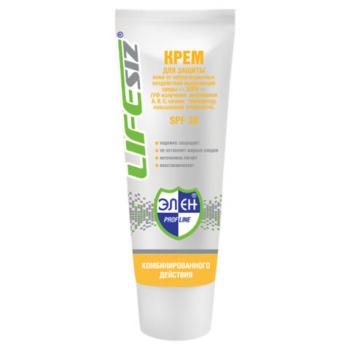 Крем защитный 100мл ЭЛЕН, от УФ излучения диапазонов А,В,С, низких температур, влажно - Премиум Сервис