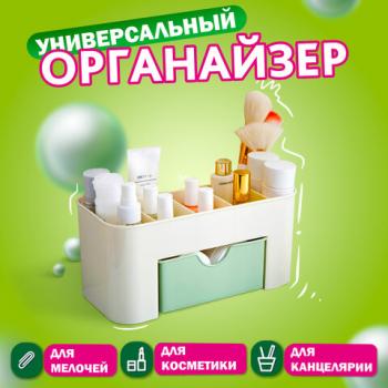 Органайзер для хранения косметики, канцтоваров, мелочей MINI 22*10.5*11см, DASWERK, x - Премиум Сервис