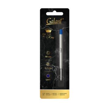 Стержень шариковый тип PARKER, СИНИЙ, пишущий узел 0,7 мм, металл, 98 мм, блистер, GALANT, 170384 - Премиум Сервис