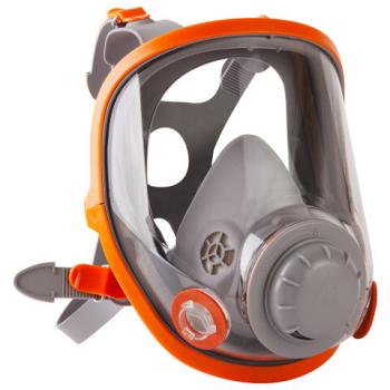 Маска полнолицевая Jeta Safety 5950, силикон, ударопрочный поликарбонат, защитная пленка, размер L, 5950-L - Премиум Сервис
