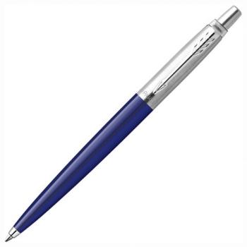 Ручка шариковая PARKER "Jotter Orig Blue", корпус синий, детали нержавеющая сталь, синяя, RG0033170 - Премиум Сервис