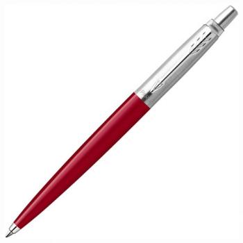 Ручка шариковая PARKER "Jotter Orig Red", корпус красный, детали нержавеющая сталь, синяя, RG0033330 - Премиум Сервис