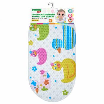Коврик противоскользящий для ванной детский, УТЯТА, 69*39 см, 1 шт., BRAUBERG KIDS, к, 665184 - Премиум Сервис