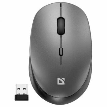 Мышь беспроводная DEFENDER Auris MB-027, USB, 3 кнопки+1 колесо-кнопка, оптическая, с, 52029 - Премиум Сервис
