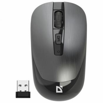 Мышь беспроводная DEFENDER Wave MM-995, USB, 3 кнопки+1 колесо-кнопка, оптическая, се, 52993 - Премиум Сервис