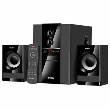 Колонки компьютерные SVEN MS-1821, 2.1, 44 Вт, Bluetooth, FM, USB, SD, черный, SV-020, SV-020774 - Премиум Сервис