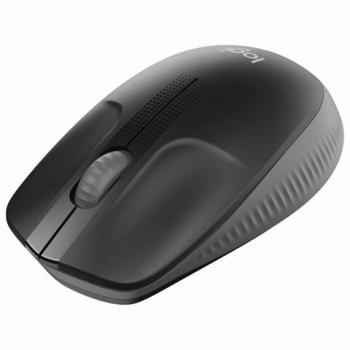 Мышь беспроводная LOGITECH M190, 2 кнопки+1 колесо-кнопка, оптическая, чёрно-серый 910-005905 - Премиум Сервис