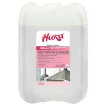 Средство моющее c дезинфицирующим эффектом 6кг НИКА-КСД, концентрат, ш/к 03374 - Премиум Сервис