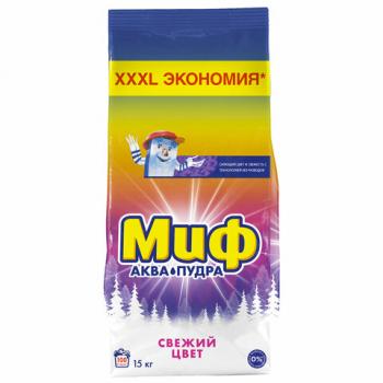 Стиральный порошок автомат 15кг МИФ, 100 стирок, ш/к 38120, 80769432 - Премиум Сервис