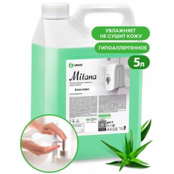 Мыло-крем жидкое 5кг GRASS MILANA "Алоэ вера", ш/к 98565, 126605 - Премиум Сервис