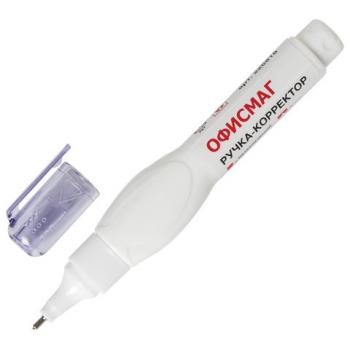 Ручка-корректор ОФИСМАГ, 8 мл, металлический наконечник, 226818 - Премиум Сервис